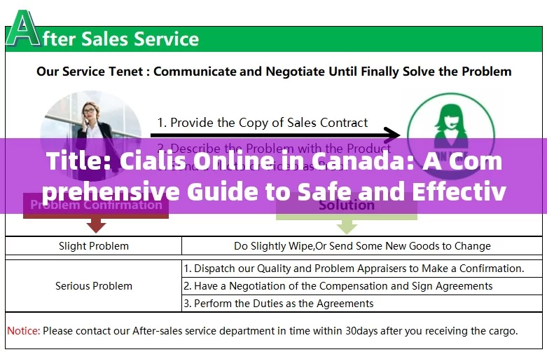 Title: Cialis Online in Canada: A Comprehensive Guide to Safe and Effective Treatment