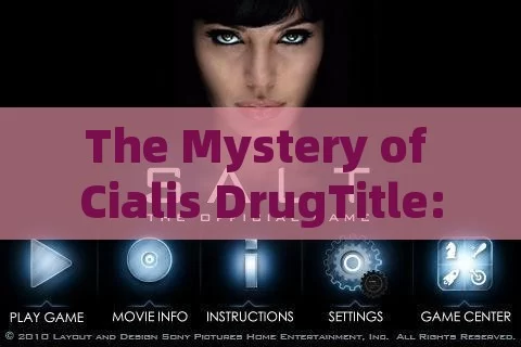 The Mystery of Cialis DrugTitle: Unlocking the Mysteries of Cialis: The Essential Guide