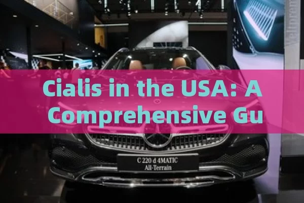 Cialis in the USA: A Comprehensive Guide, Cialis USA Impact