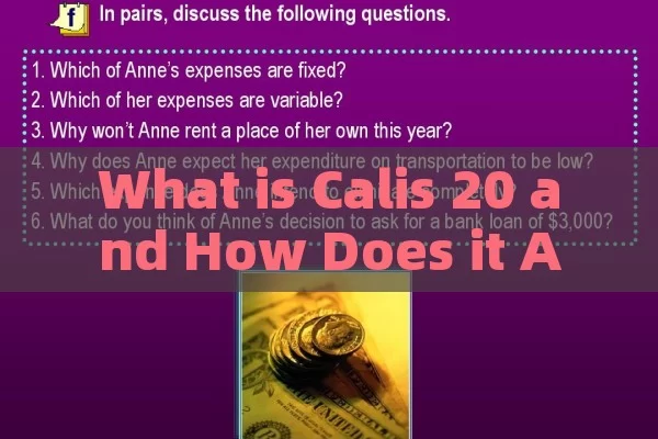 What is Calis 20 and How Does it Affect Our Lives?¿Qué es Calis 20 y Por Qué Es Relevante?