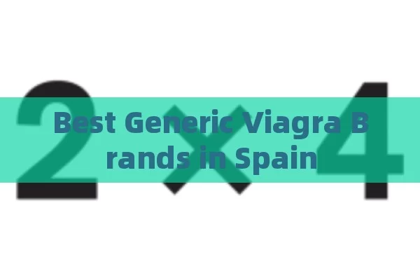 Best Generic Viagra Brands in Spain